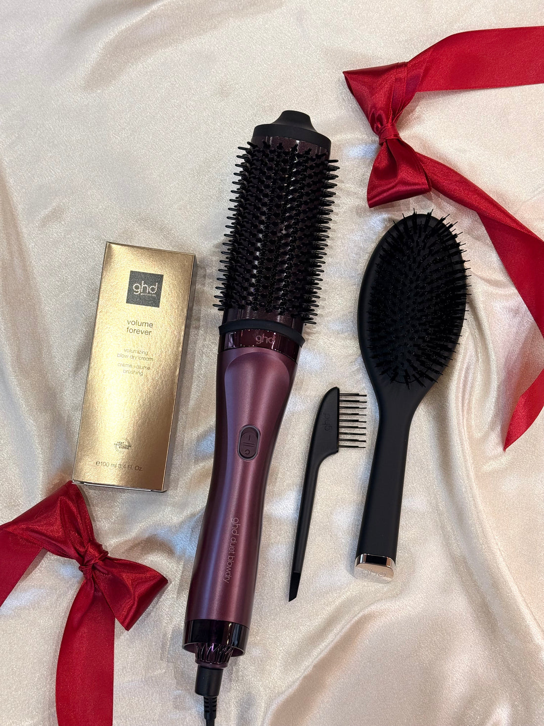 Coffret ghd brosse soufflante duet blowdry édition cherry chic