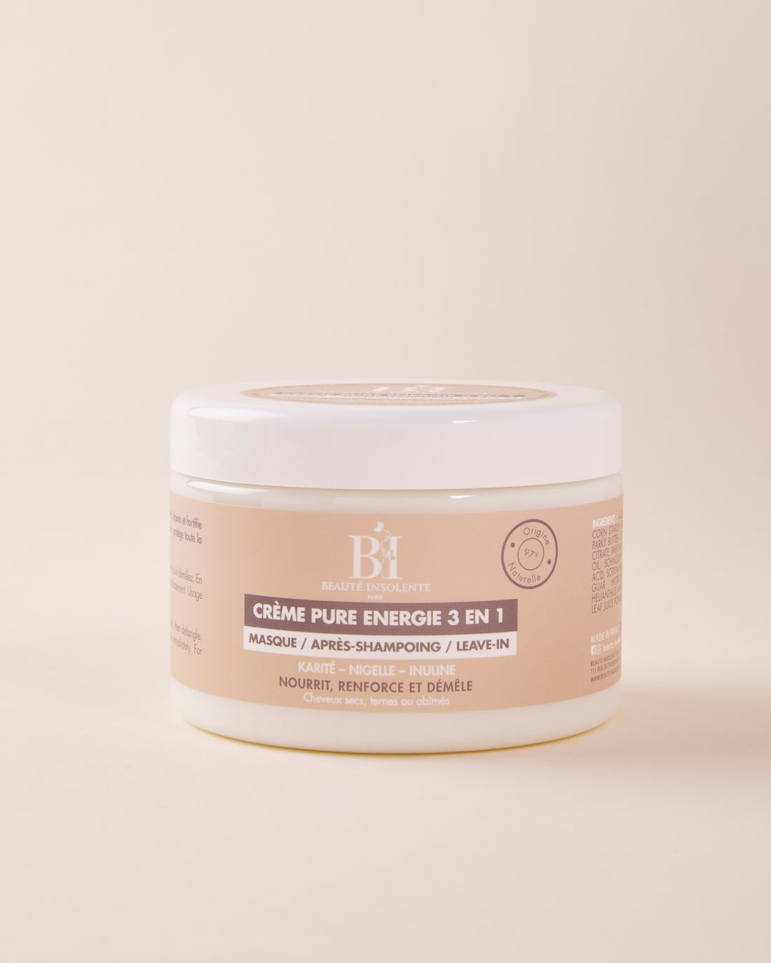 Crème pure energie