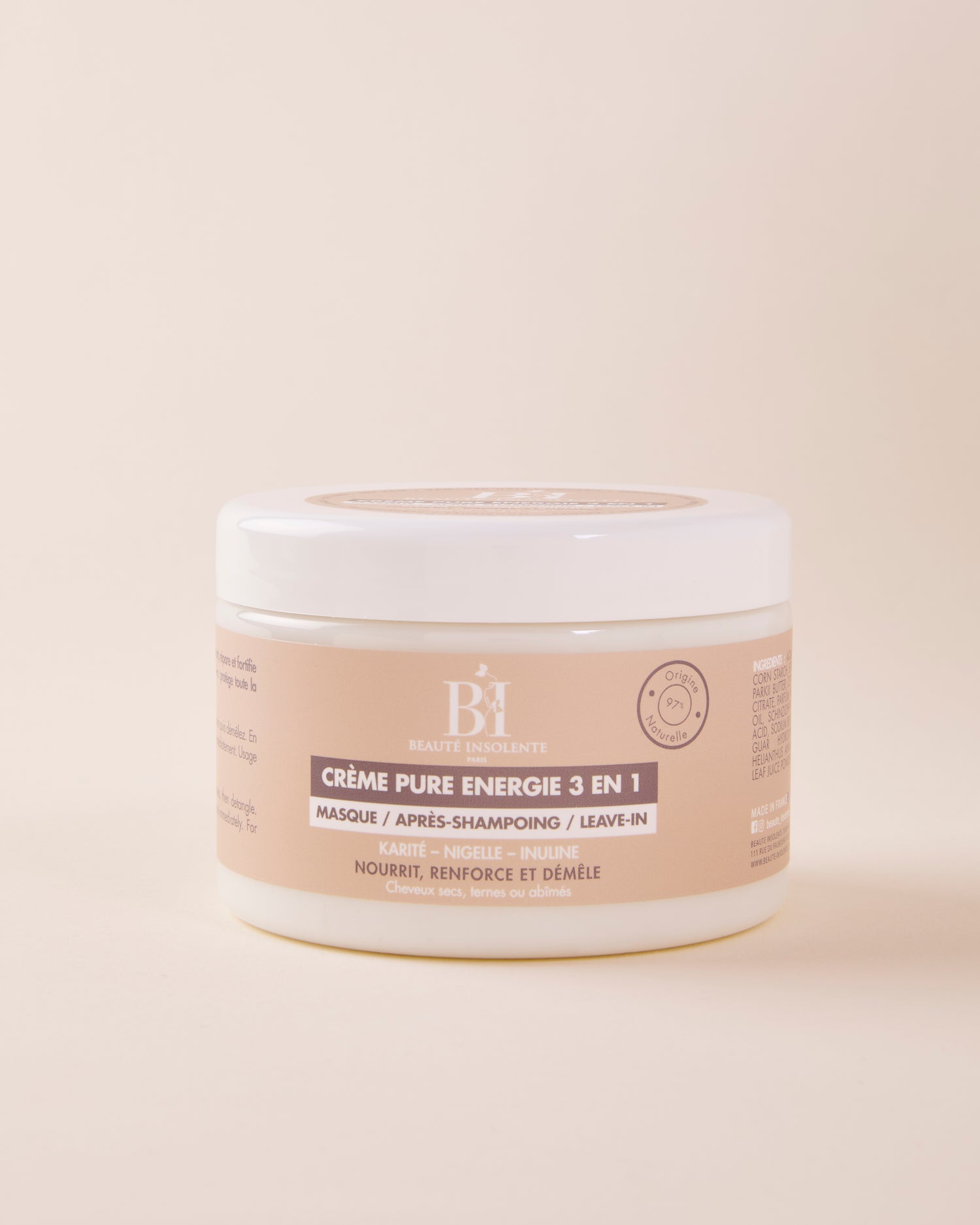 Crème pure energie